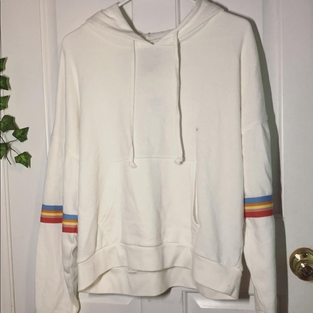 NWT american eagle white sweatshirt hoodie